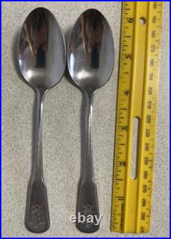 Oneida VILLAGE Deluxe Stainless Pfaltzgraff 25 Piece Flatware Fork Spoon Knife