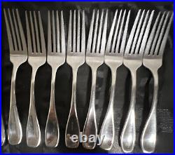 Oneida VOSS Stainless Steel Glossy Silverware YOUR Flatware 18/0 50 Pieces