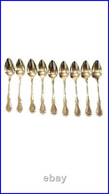 Oneida Vintage Craft Deluxe Stainless Chateau Flatware Lot Of 103 Pieces WithTray