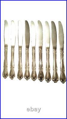 Oneida Vintage Craft Deluxe Stainless Chateau Flatware Lot Of 103 Pieces WithTray