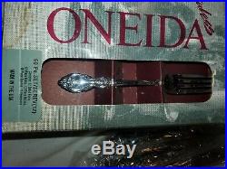 Oneida WORDSWORTH OCO 18/8 USA Stainless flatware 60 pieces New