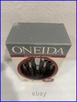 Oneida Waycross 18/10 Stainless Steel Flatware 20 pc Knives Forks and Spoons