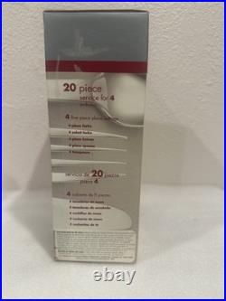 Oneida Waycross 18/10 Stainless Steel Flatware 20 pc Knives Forks and Spoons