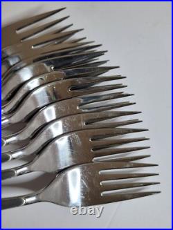 Oneida Will O' Wisp Stainless Flatware Set 59 piece