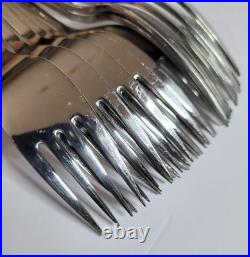 Oneida Will O' Wisp Stainless Flatware Set 59 piece