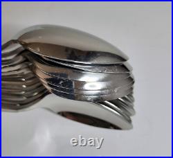 Oneida Will O' Wisp Stainless Flatware Set 59 piece