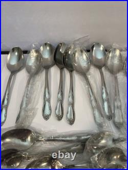 Oneida Wm A Rogers Fenway Daydream Stainless NIP 84 Pieces