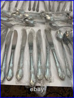 Oneida Wm A Rogers Fenway Daydream Stainless NIP 84 Pieces