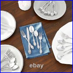 Oneida Wordsworth Flatware 45 pieces (Service for 8) 45-Piece Flatware Set