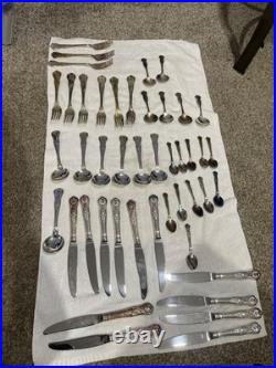 Oneida kings stainless steel flatware set