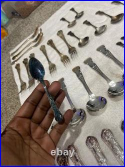 Oneida kings stainless steel flatware set