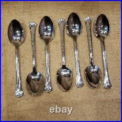 Onieda Distinction Deluxe HH Spring Glen Stainless Flatware 47 Pieces