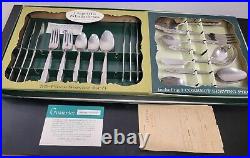 Original Oneida VNTG Stainless Silverware Set In Box WithOriginal Receipt Unused