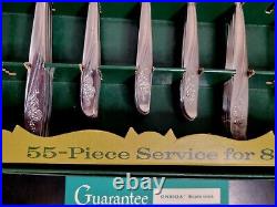 Original Oneida VNTG Stainless Silverware Set In Box WithOriginal Receipt Unused