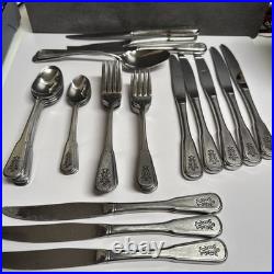 Pfaltzgraff Village Stainless Flatware Oneida 40 Piece Set Pfaltzgraff Village Stainless Flatware Oneida 40 Piece Set