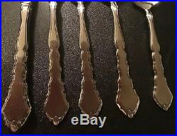 Pre-owned 62 Pc USA Oneida Community Satinique Stainless Flatware Serving For 12