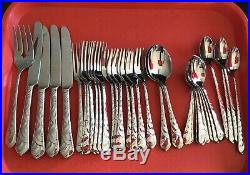 Pre-owned USA Oneida Community Pacific Tide 34 Pc. Lot