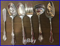 Pre-owned USA Oneida Deluxe Chateau Flatware Serving For 12 + Extras 66 Pc. Lot