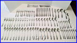 RAPHAEL by Oneida Distinction Deluxe Stainless HH Flatware 88 Pcs. Discontinued