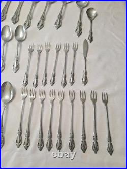 RAPHAEL by Oneida Distinction Deluxe Stainless HH Flatware 88 Pcs. Discontinued