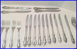 RAPHAEL by Oneida Distinction Deluxe Stainless HH Flatware 88 Pcs. Discontinued
