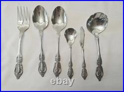 RAPHAEL by Oneida Distinction Deluxe Stainless HH Flatware 88 Pcs. Discontinued