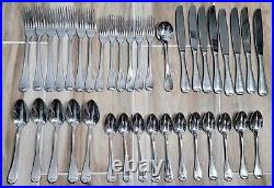 RARE VTG Oneida Islet USA 38 Piece Silverware Flatware Set Forks Knives Spoons