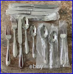 ROYAL MANOR Oneida Stainless 20 Pce Service for 4 Unused Vietnam Flatware 18/10