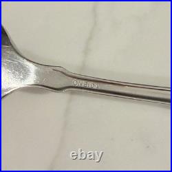 Ridgecrest by Oneida Stainless Lot of 86 Pieces Flatware 18/8 Silver Holiday