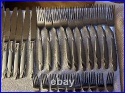 Risotto By Oneida Silver Stainless Flatware Set For 10. 50 Pieces Nice