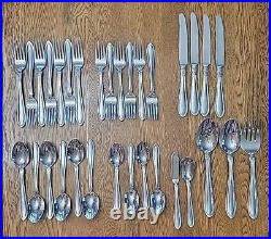 Royal Manor by Oneida Silver 32 pc Mixed Set 18/10 Stainless Glossy Silverware