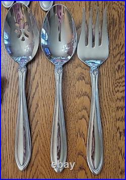 Royal Manor by Oneida Silver 32 pc Mixed Set 18/10 Stainless Glossy Silverware