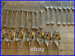S. S. S. Colonial Boston Oneida Stainless Flatware 41 Pieces VG++