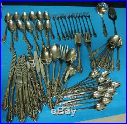 SERVICE for 8 Oneida RAPHAEL Distinction Deluxe HH Stainless Flatware 81 Pieces