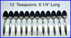 SILVERWARE Oneida 60 pcs DAPHNE Gold Accent 12pc pl set Minus 1 Salad Fork