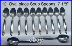 SILVERWARE Oneida 60 pcs DAPHNE Gold Accent 12pc pl set Minus 1 Salad Fork