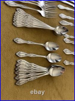 Service For 7 +Serving Set & Xtras Oneida Oneidaware ANTHEM Stainless Flatware