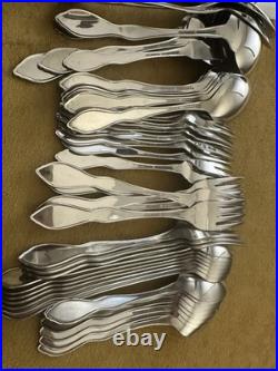 Service For 7 +Serving Set & Xtras Oneida Oneidaware ANTHEM Stainless Flatware