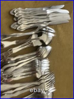 Service For 7 +Serving Set & Xtras Oneida Oneidaware ANTHEM Stainless Flatware