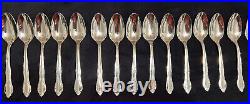 Service for 8 (6 pc each) Oneida Stainless MANSION PARK Plus Extra 71 pc withBox