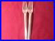 Set Of 2 Salad Forks Oneida USA Vectra Stainless Flatware MCM 7 1/8
