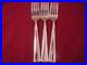 Set Of 3 Oneida Flourish Salad Forks 18/10 Stainless Steel Flatware 6 7/8
