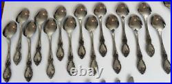 Set Of 53 Oneida Louisiana Forks-Knives-Spoons-Serving Community Stainless USA