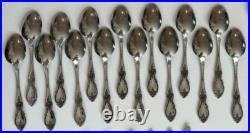 Set Of 53 Oneida Louisiana Forks-Knives-Spoons-Serving Community Stainless USA