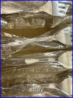 Set Of 7 Oneida USA Cantata DINNER FORKS Glossy Stainless, ? UNUSED NIP