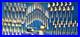 Set for 12 64pc Oneida Arbor Rose True Rose Stainless Flatware BettyCrocker