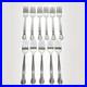 Set of 11 Oneida Deluxe Alexis Stainless 6 3/4 Salad Forks Flatware Ribbon
