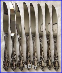 Set of 46 ONEIDA Deluxe Stainless 8 Place Settings 6 Serving Flatware RAPHAEL