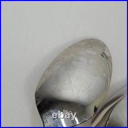 Set of 8 Oneida Deluxe Alexis Stainless 7 5/8 Iced Tea Spoons Flatware Ribbon Set of 8 Oneida Deluxe Alexis Stainless 7 5/8 Iced Tea Spoons Flatware Ribbon