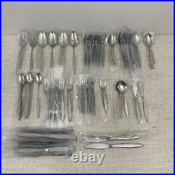 Set of 88 Lenox 1881 Rogers Stainless Oneida Silverware FANTASY Serves 9